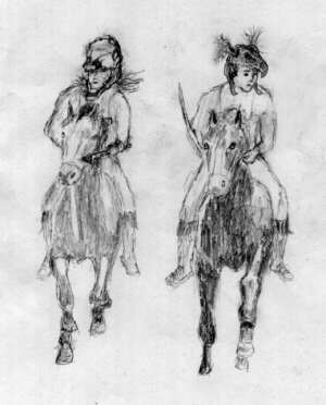 Morhirrim man and woman